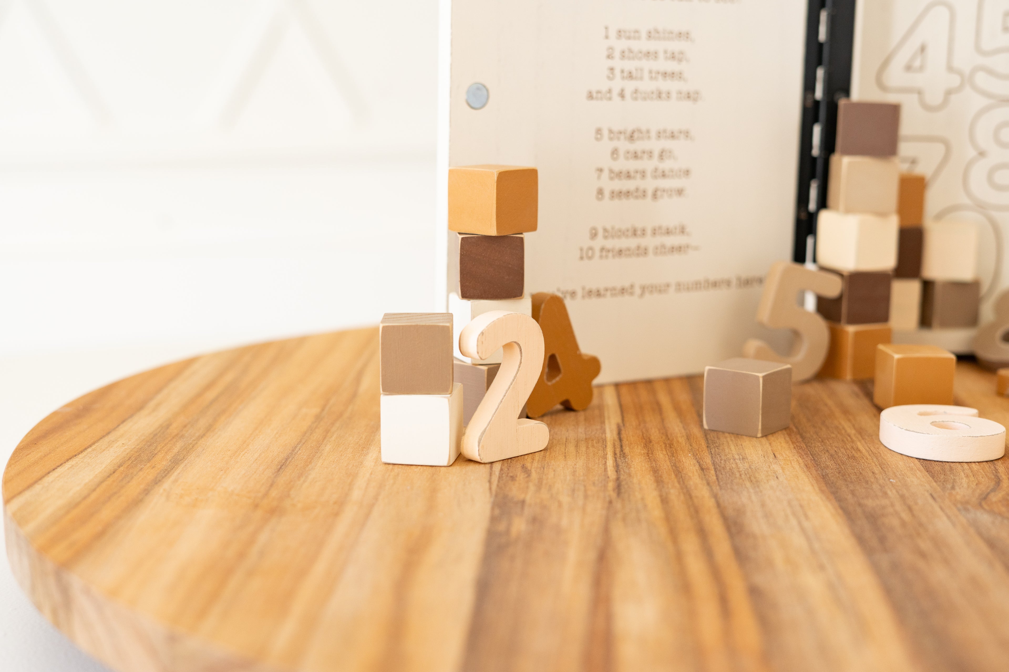 Wood Storybook Little Learners Set - 123 | Woodland Story Books Collection