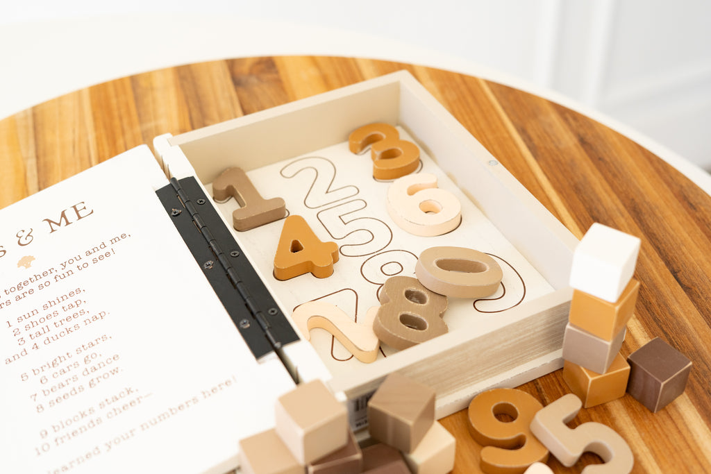Wood Storybook Little Learners Set - 123 | Woodland Story Books Collection