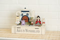 Wood Storybook Set - Alice in Wonderland | Woodland Story Books Collection (Set of 7)