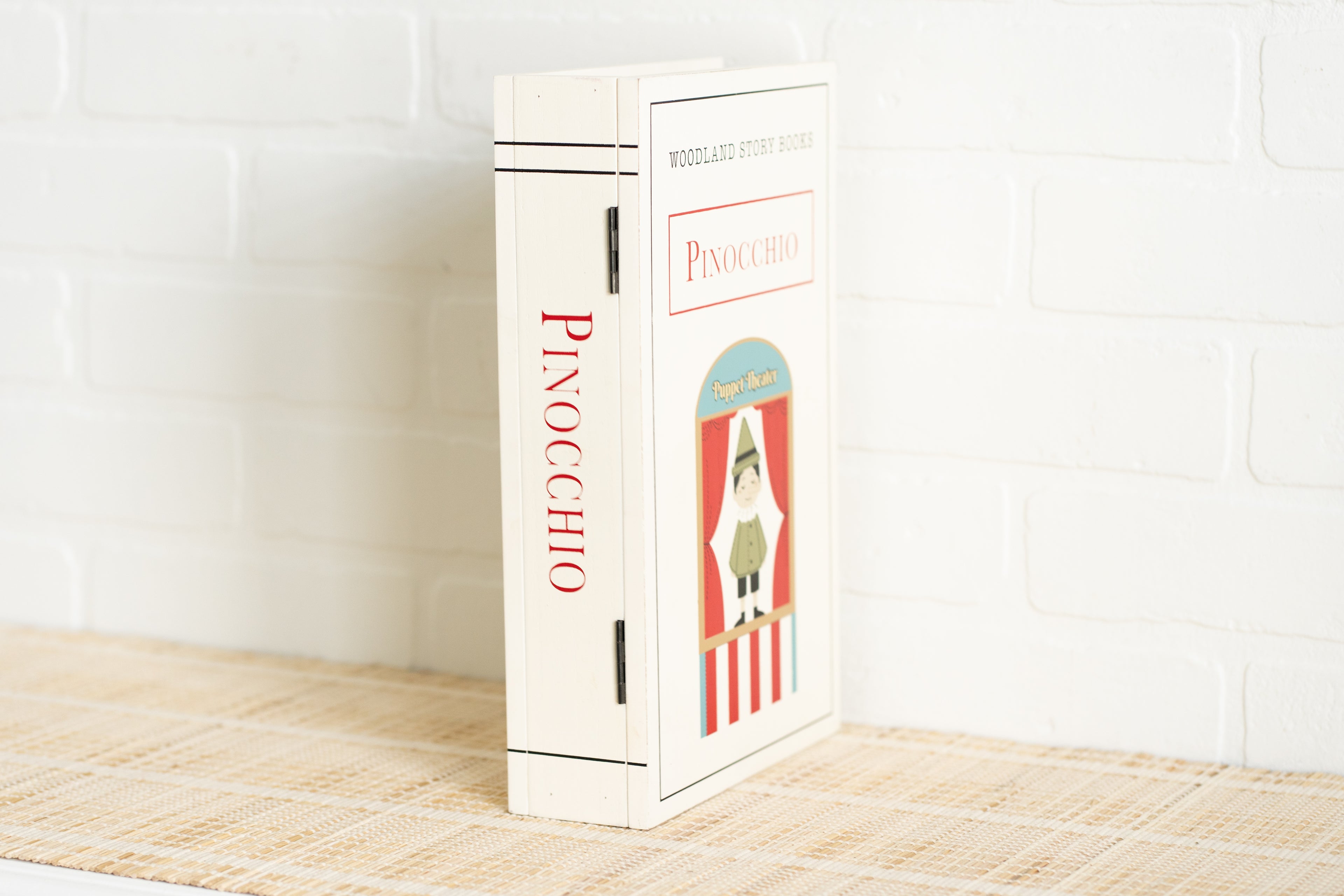 Wood Storybook Set - Pinocchio | Woodland Story Books Collection (Set of 7)