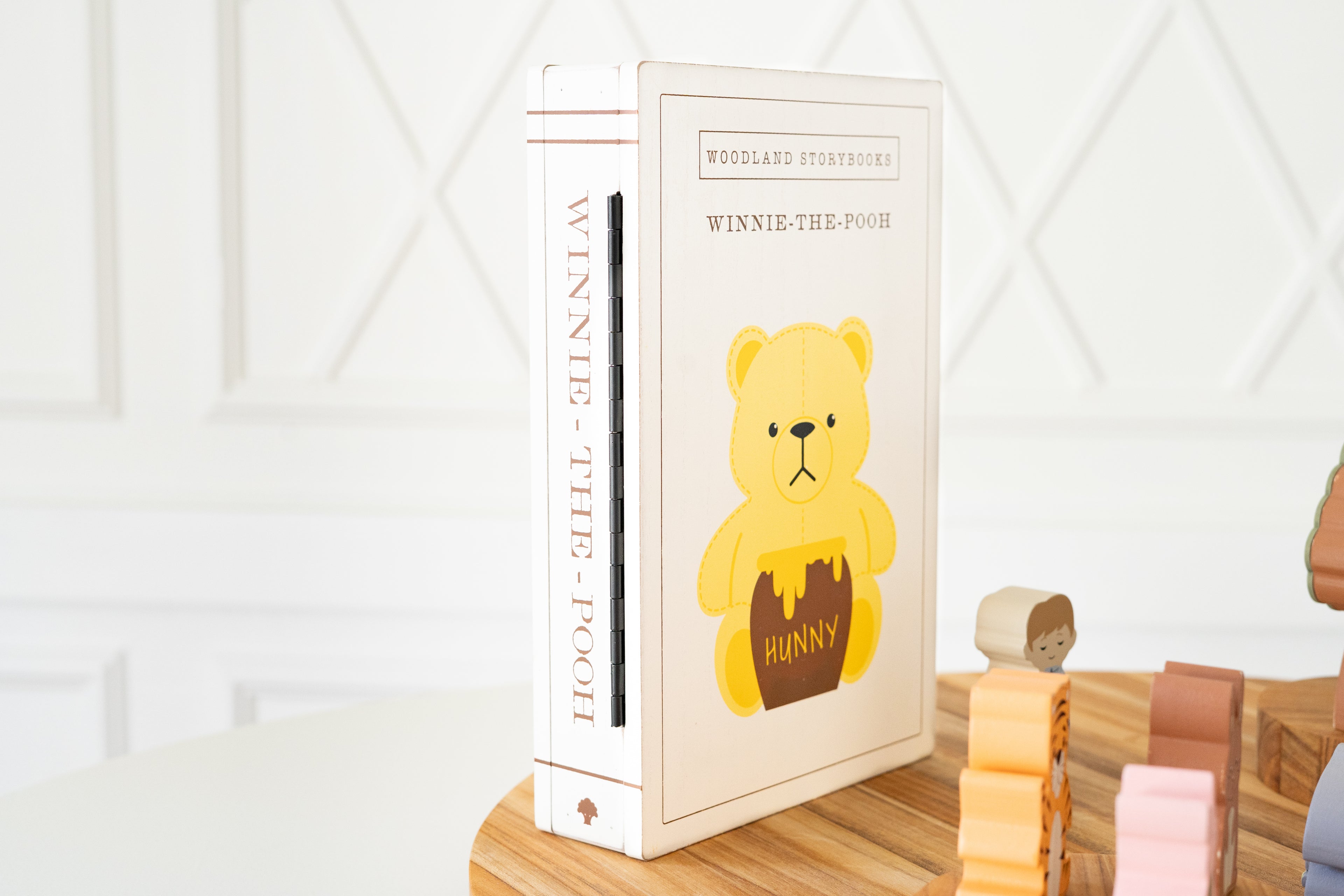 Wood Storybook Set - Winnie the Pooh | Woodland Story Books Collection (Set of 8)