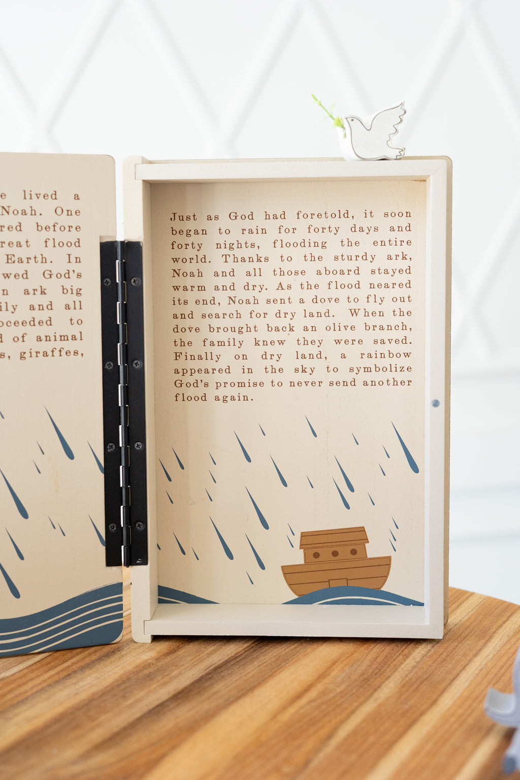 Wood Storybook Set - Noah's Ark | Woodland Story Books Collection (Set of 9)