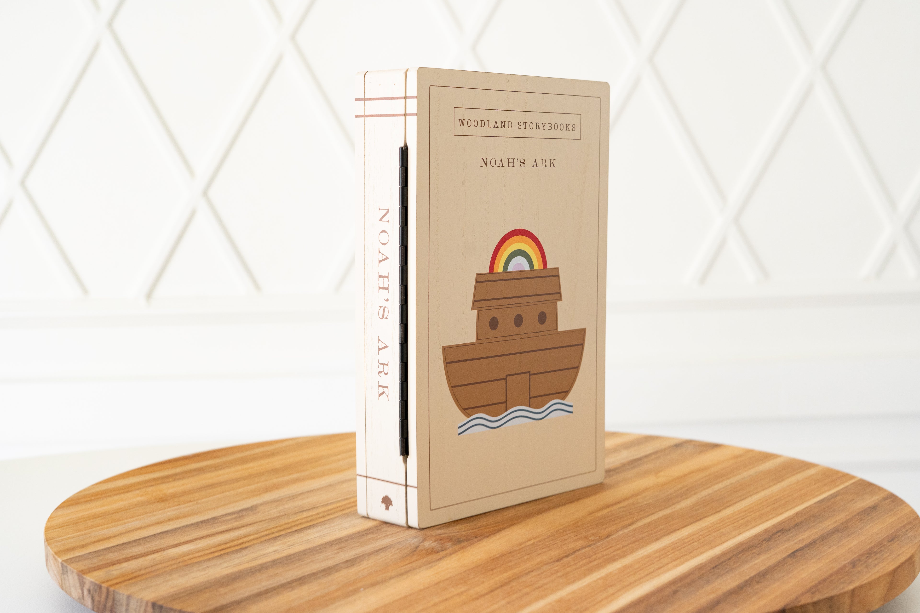Wood Storybook Set - Noah's Ark | Woodland Story Books Collection (Set of 9)