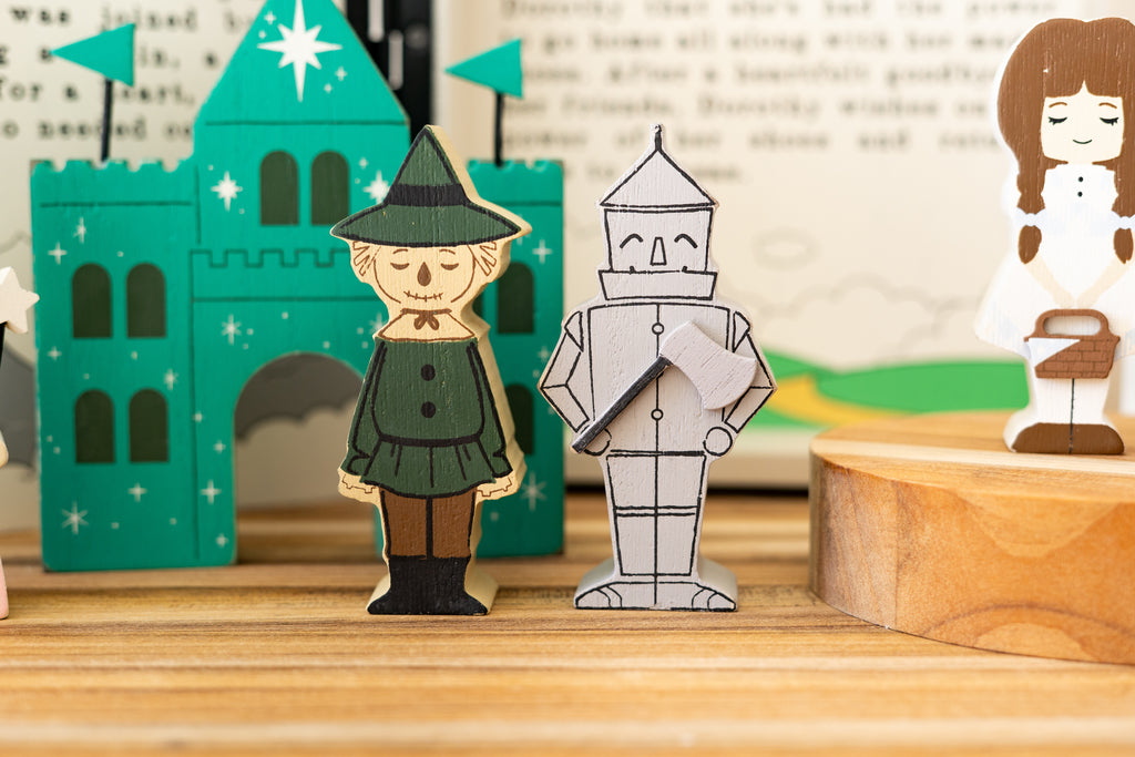 Wood Storybook Set - Wizard of Oz | Woodland Story Books Collection (Set of 9)