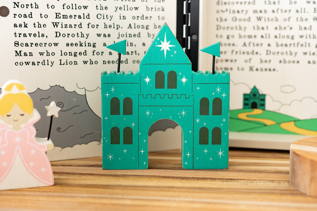 Wood Storybook Set - Wizard of Oz | Woodland Story Books Collection (Set of 9)