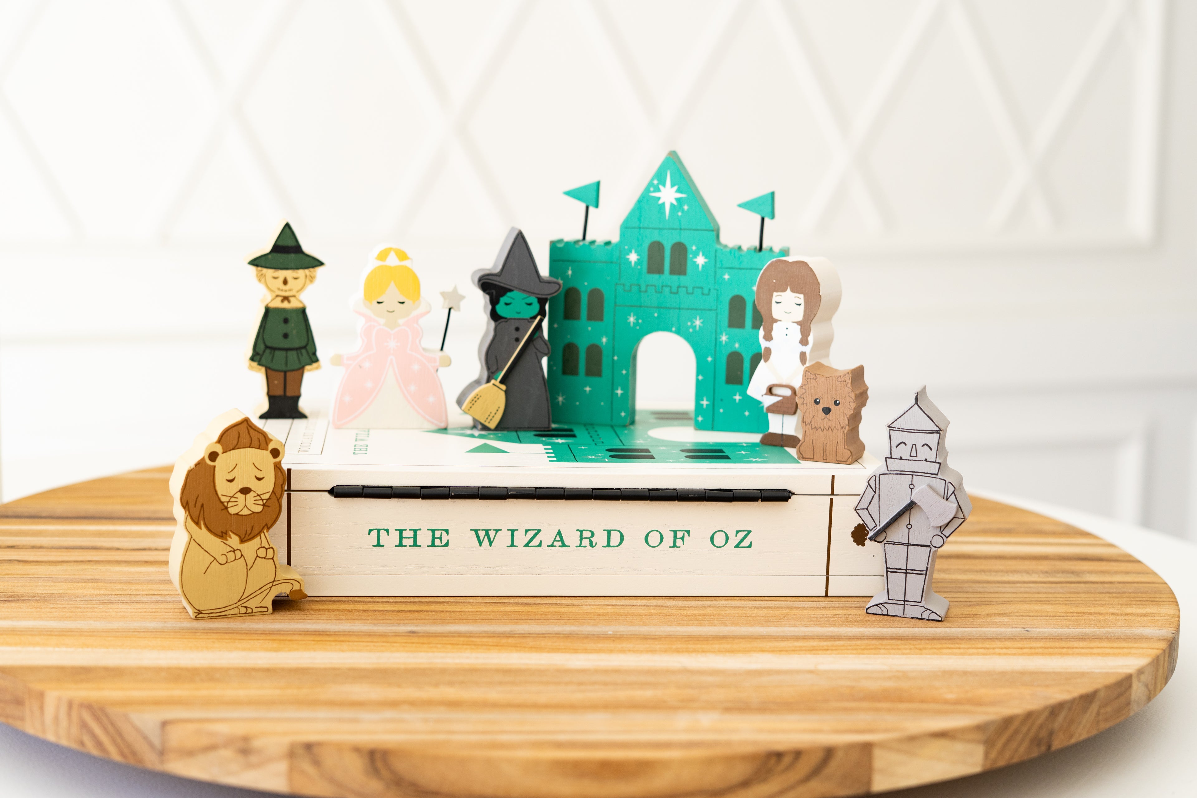 Wood Storybook Set - Wizard of Oz | Woodland Story Books Collection (Set of 9)