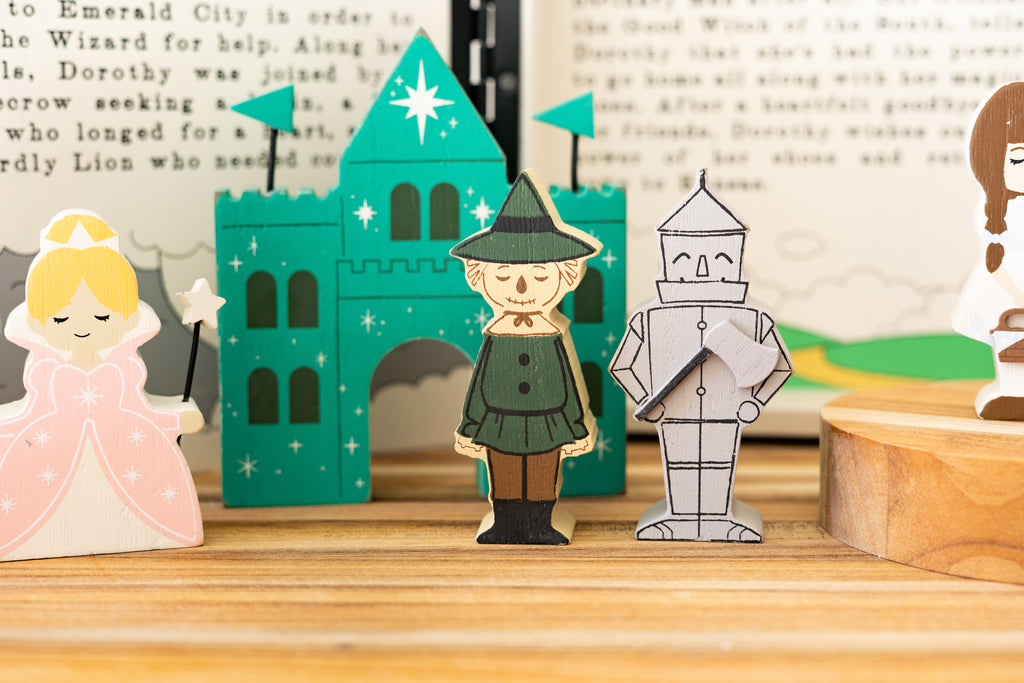 Wood Storybook Set - Wizard of Oz | Woodland Story Books Collection (Set of 9)