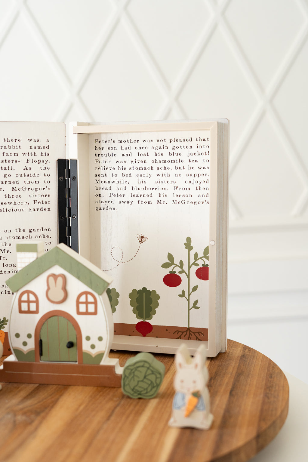 Wood Storybook Set - Peter Rabbit | Woodland Story Books Collection (Set of 8)