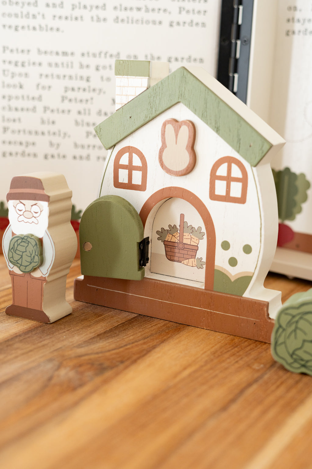 Wood Storybook Set - Peter Rabbit | Woodland Story Books Collection (Set of 8)