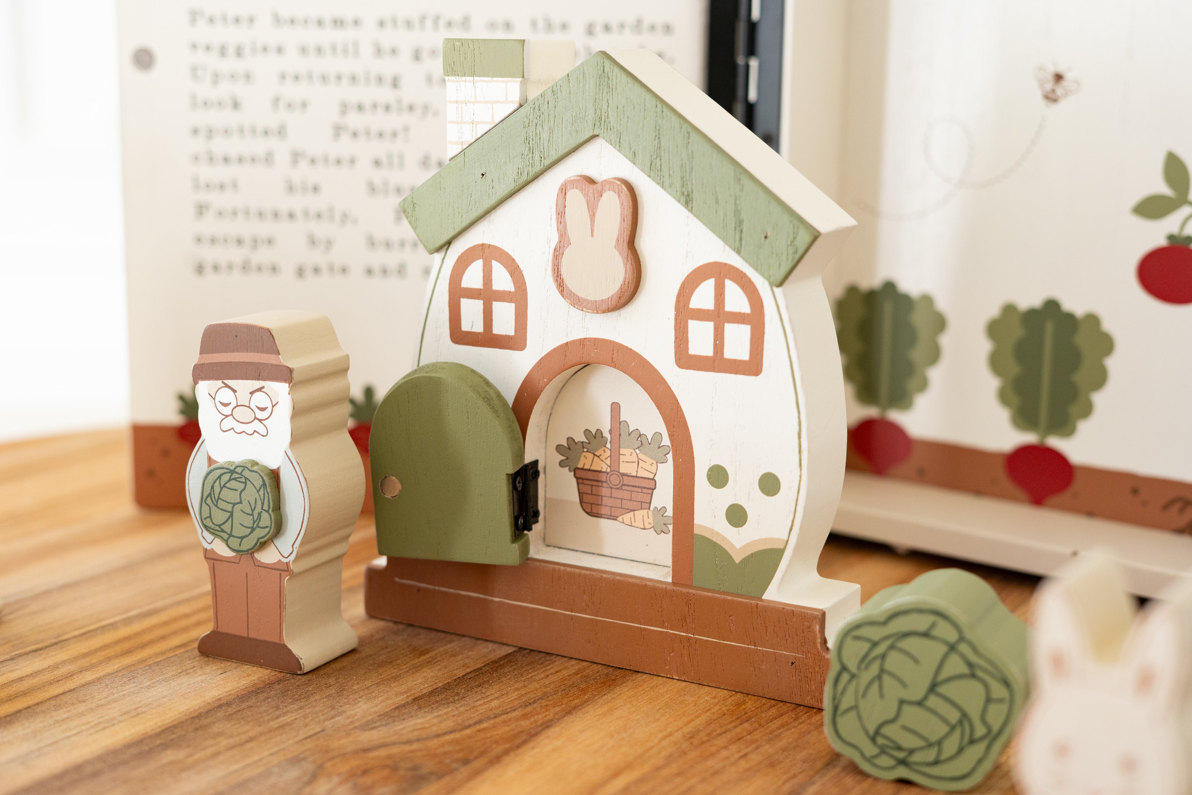 Wood Storybook Set - Peter Rabbit | Woodland Story Books Collection (Set of 8)