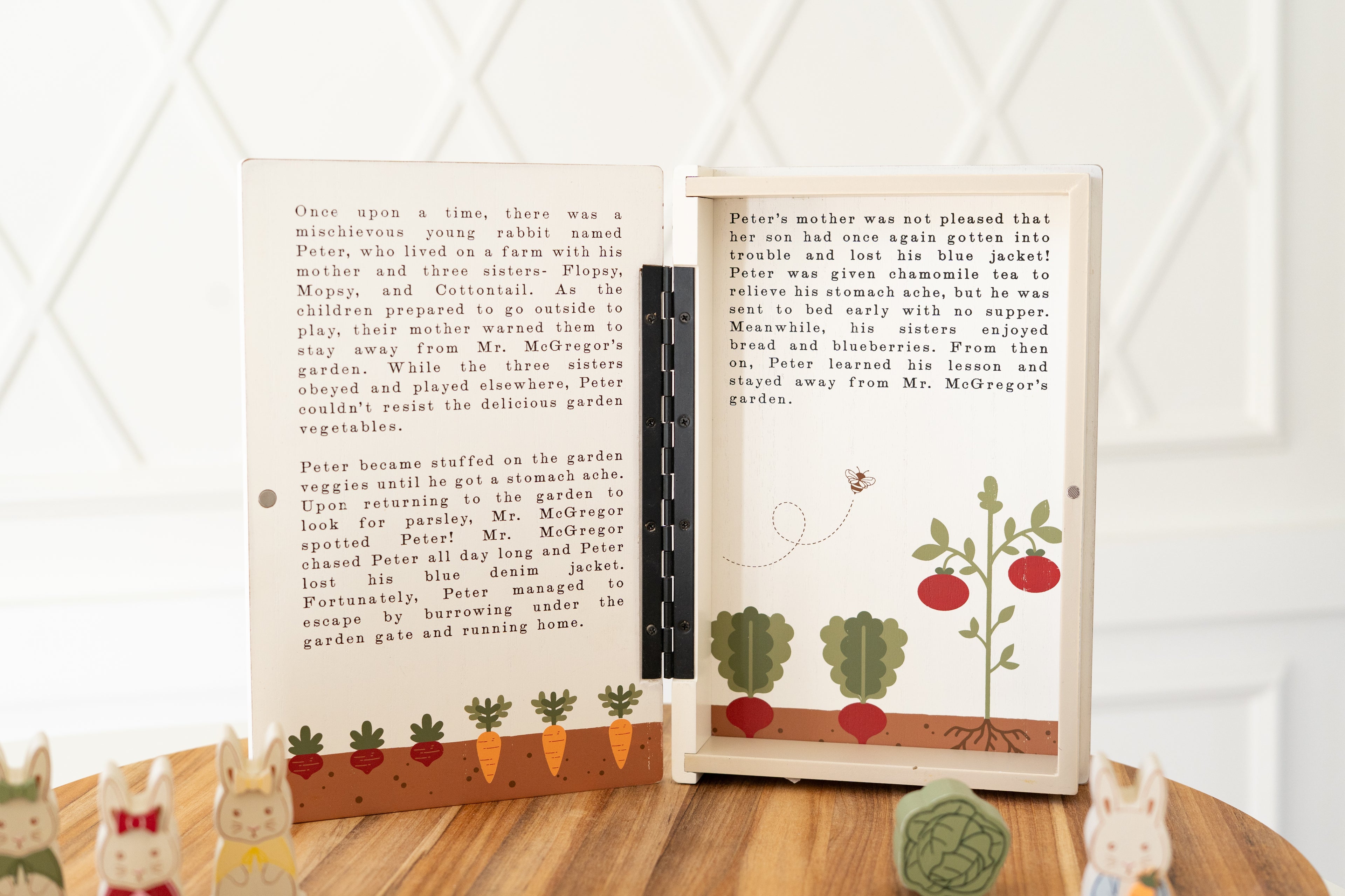 Wood Storybook Set - Peter Rabbit | Woodland Story Books Collection (Set of 8)