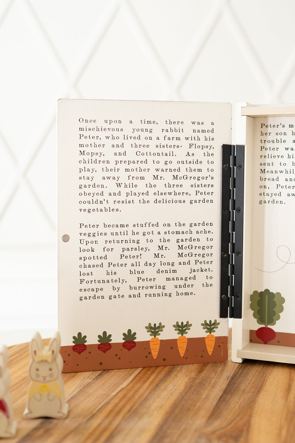 Wood Storybook Set - Peter Rabbit | Woodland Story Books Collection (Set of 8)