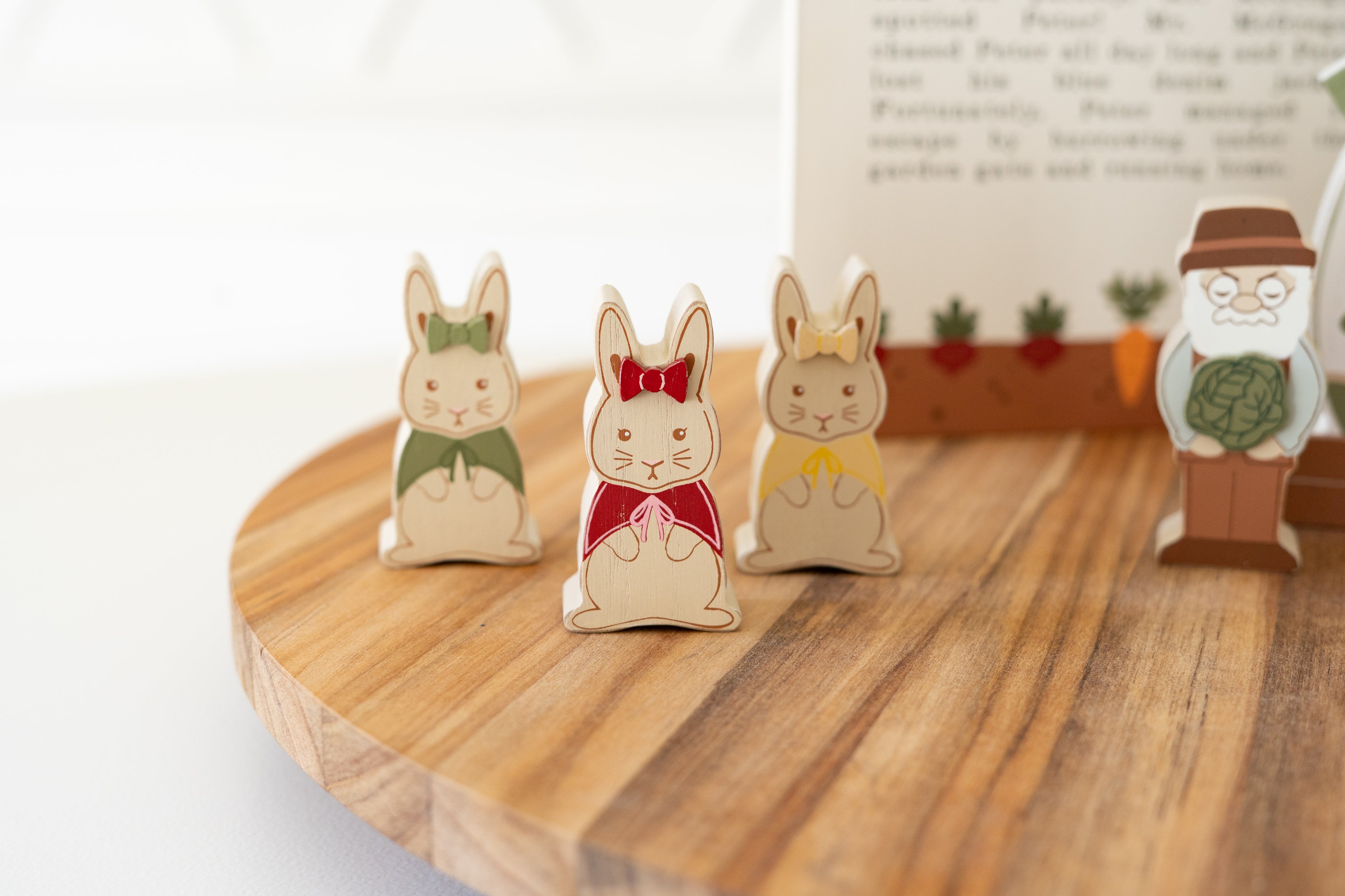 Wood Storybook Set - Peter Rabbit | Woodland Story Books Collection (Set of 8)