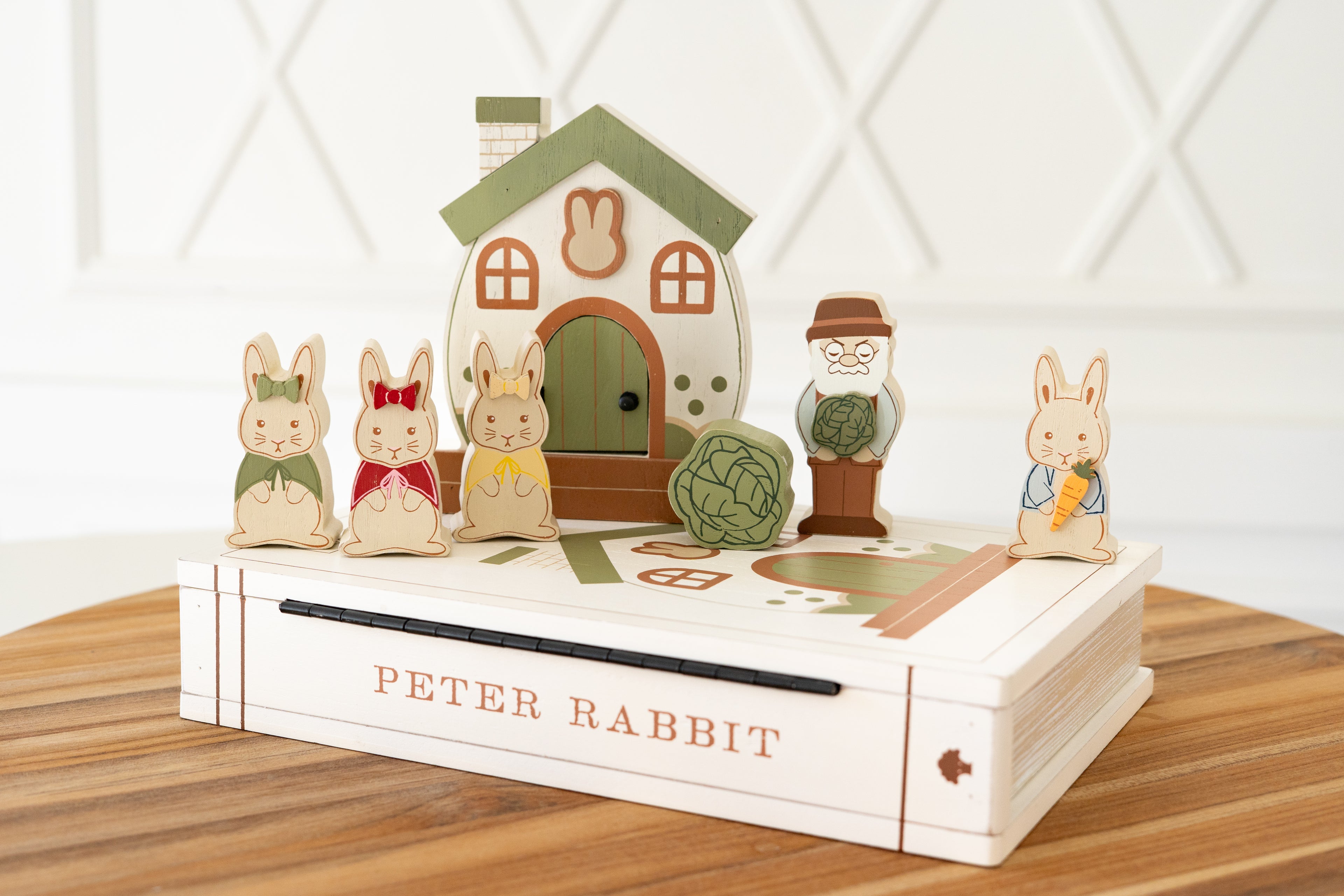 Wood Storybook Set - Peter Rabbit | Woodland Story Books Collection (Set of 8)