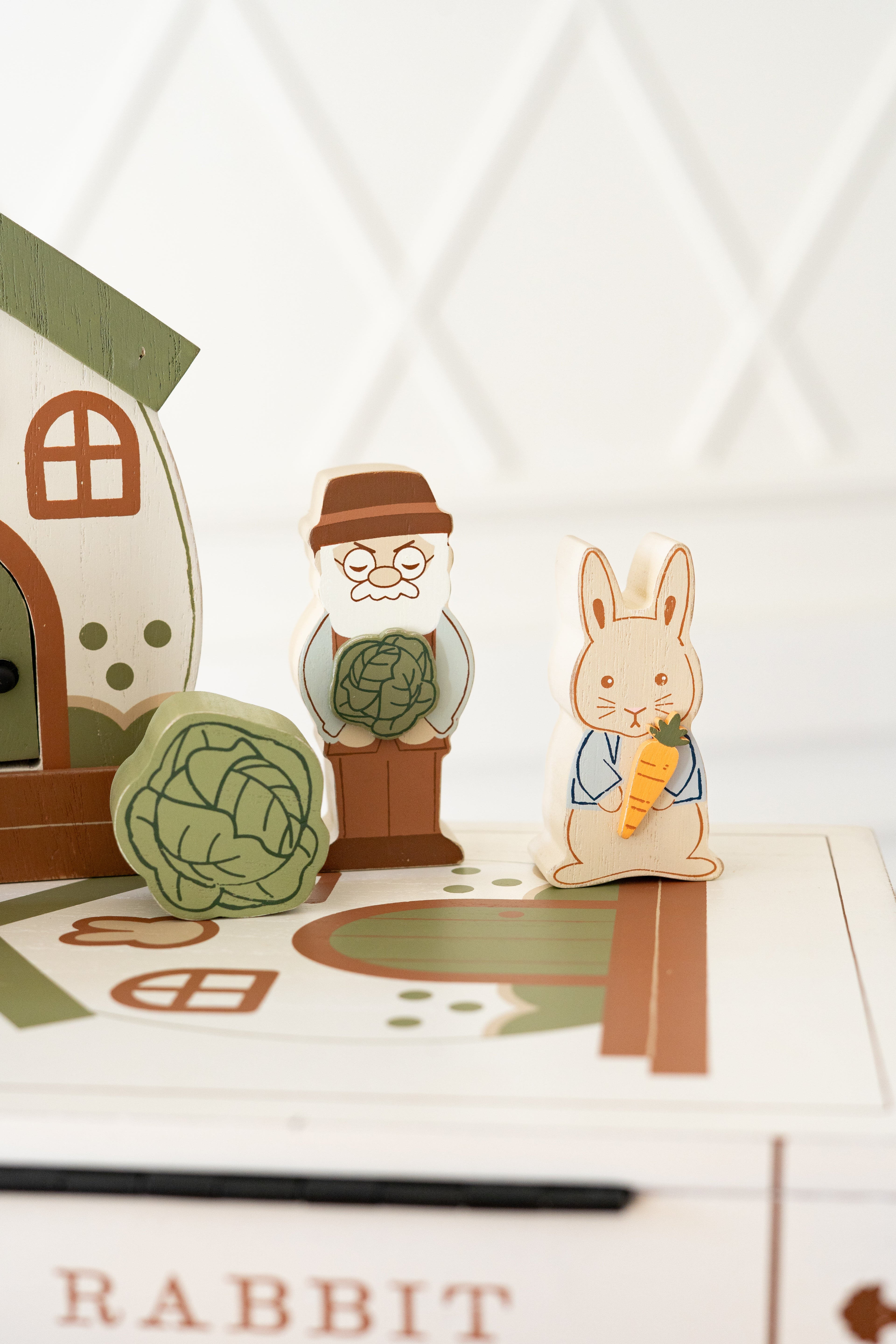 Wood Storybook Set - Peter Rabbit | Woodland Story Books Collection (Set of 8)