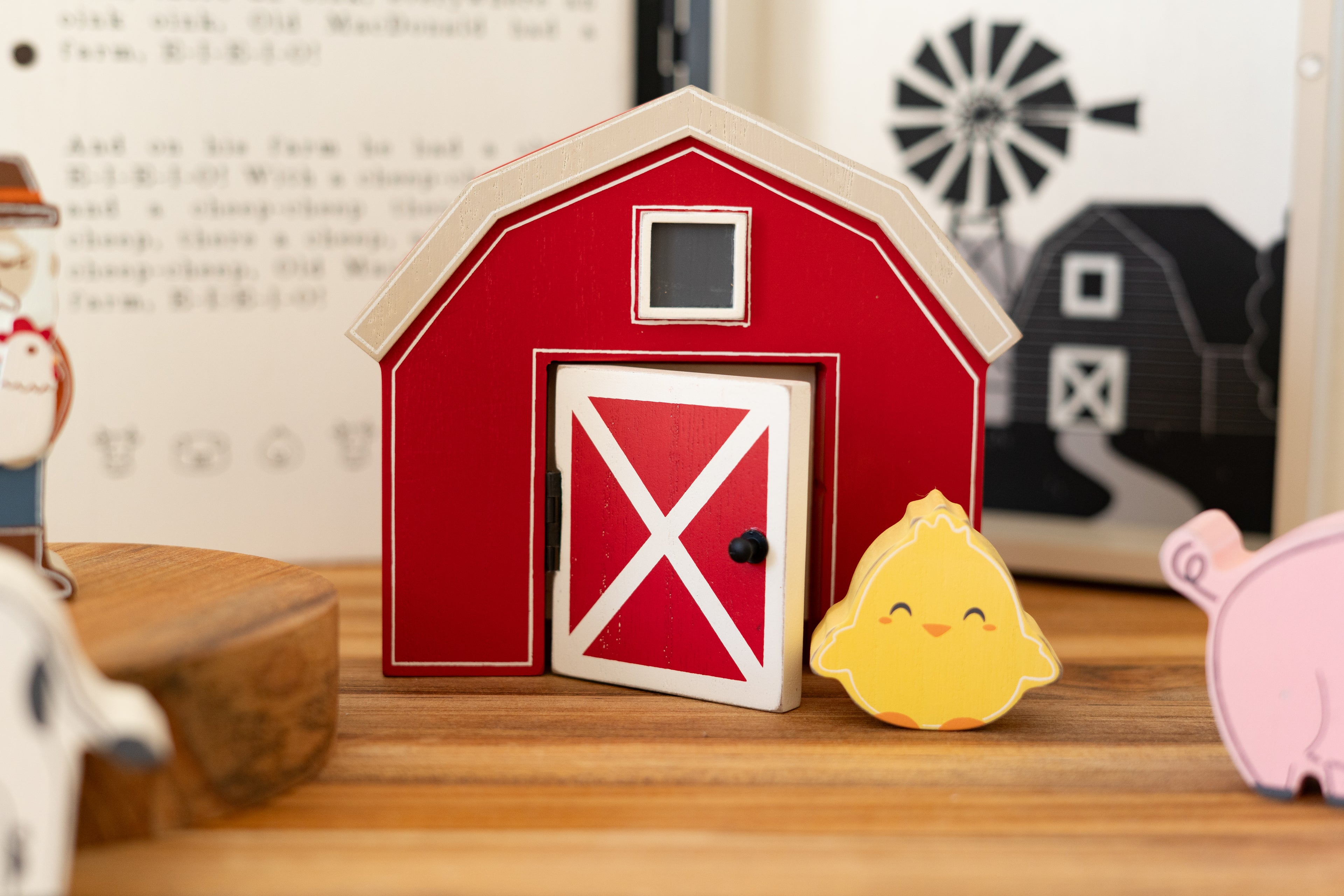 Wood Storybook Set - Old MacDonald | Woodland Story Books Collection (Set of 6)