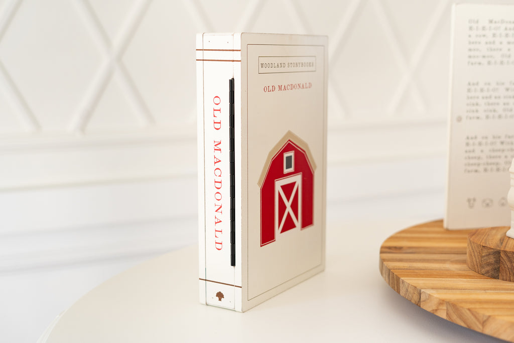 Wood Storybook Set - Old MacDonald | Woodland Story Books Collection (Set of 6)