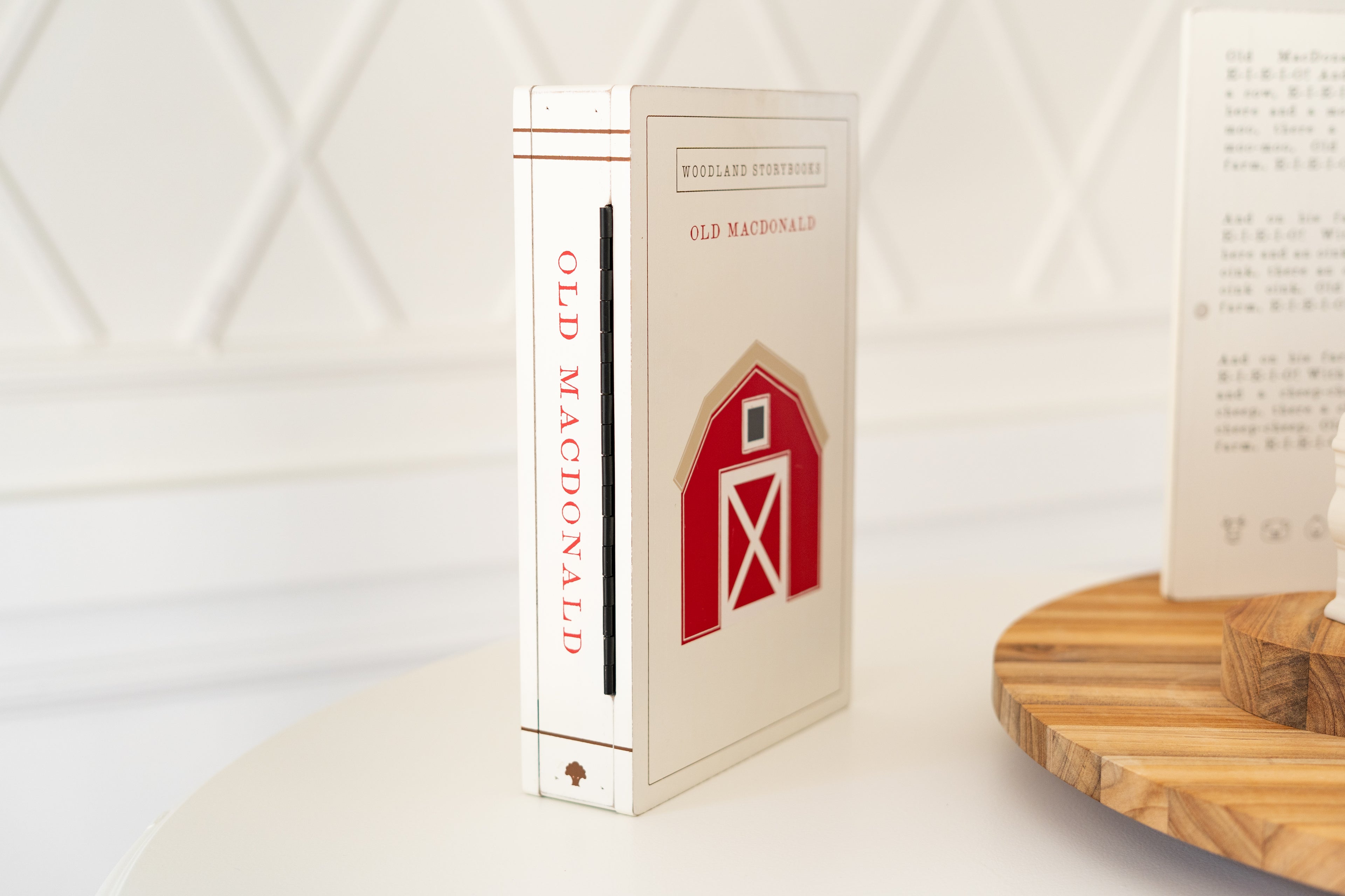 Wood Storybook Set - Old MacDonald | Woodland Story Books Collection (Set of 6)