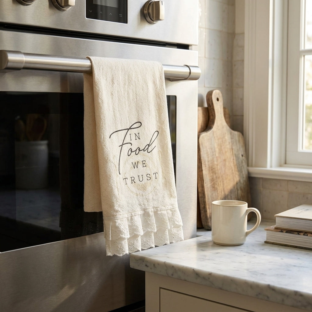 17x24 dish towel (FOOD) multi