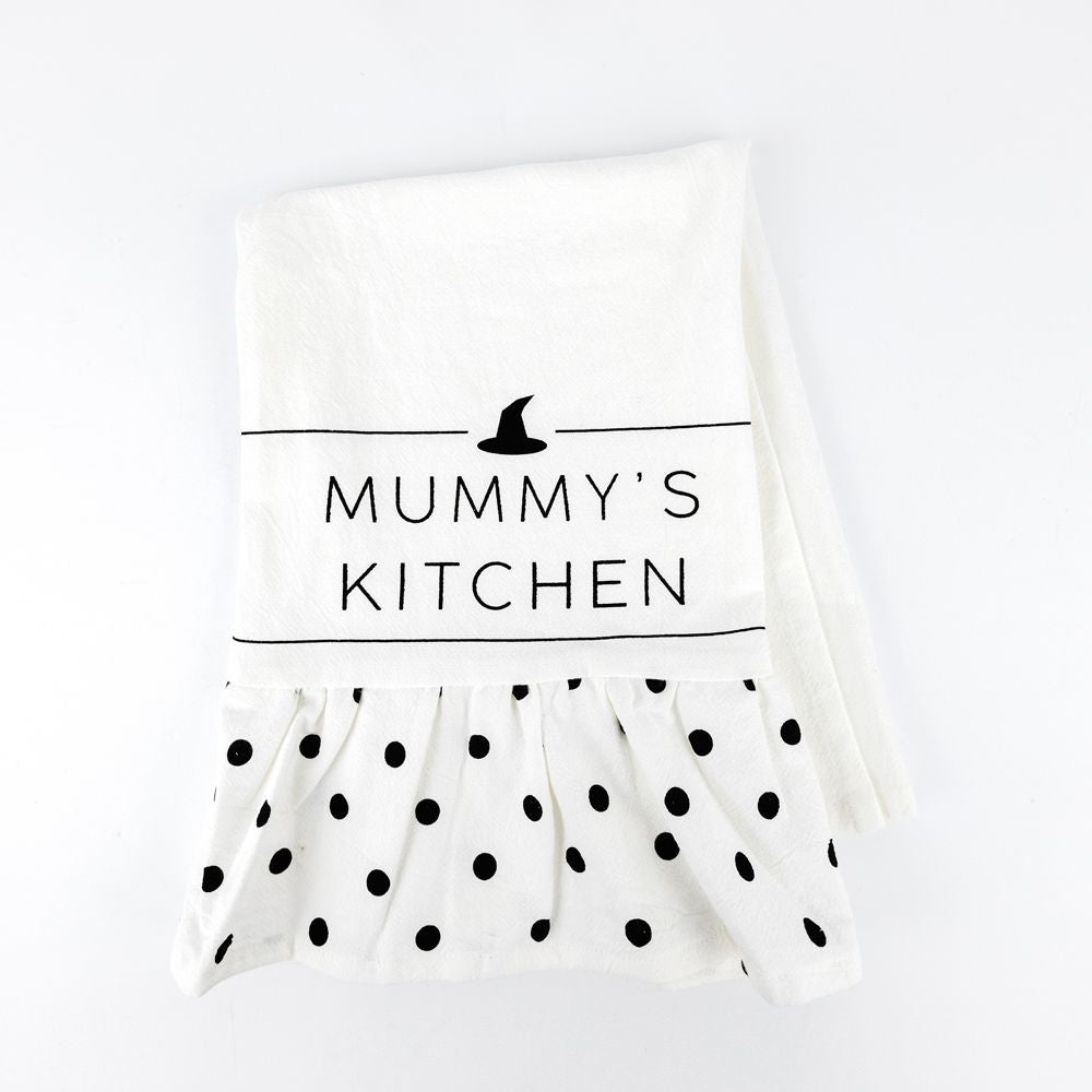 15x24 dsh twl (MMYS KTCHN) wh/bk