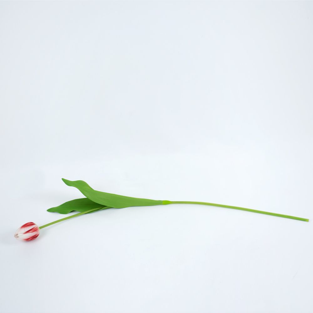 26" Faux Single Stem Tulip - Red