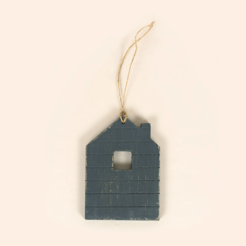 5" Reversible Wood Tag - Home Sweet Home | White and Gray