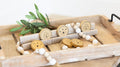 Letterboard Wood Shape Icons - Gold Coins (Set of 6)