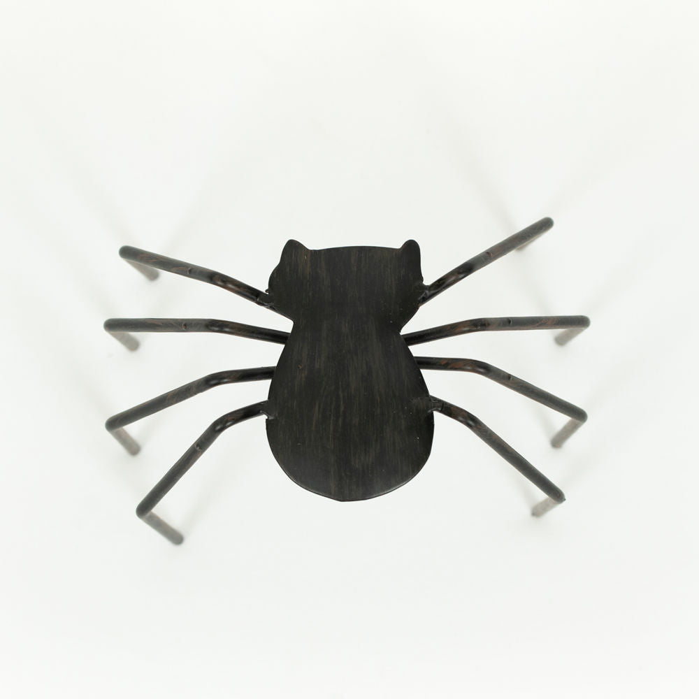 5.5" Metal Spider - Black
