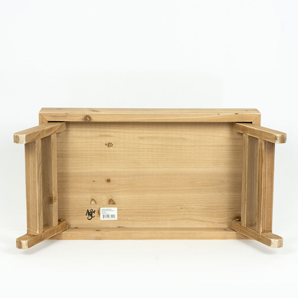 20" Wood Tray Table - Natural