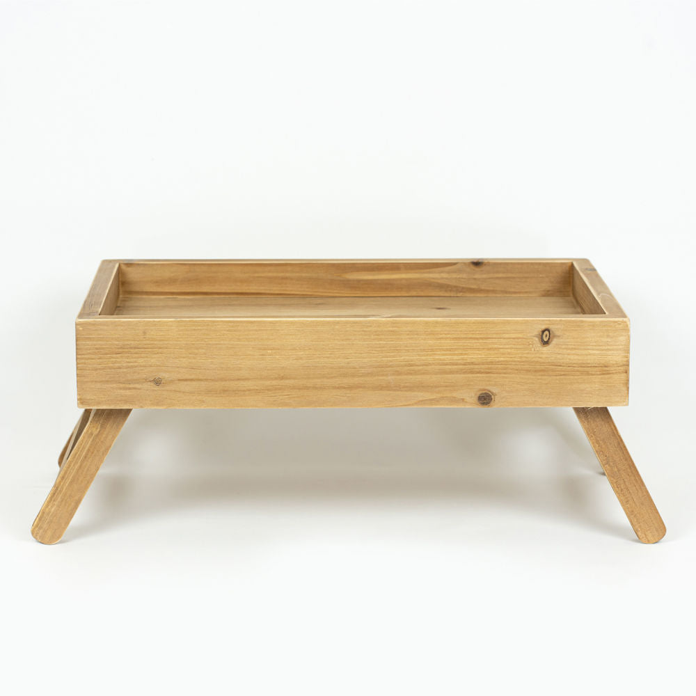 20" Wood Tray Table - Natural