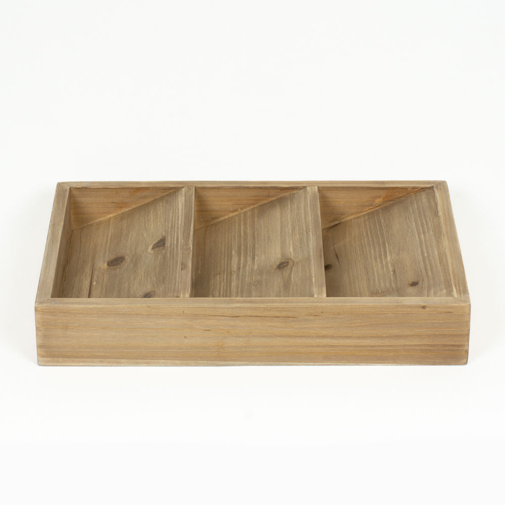 10" x 16" Wood Spice Rack Organizer - Natural
