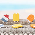 Letterboard Wood Shape Icons - Popsicles (Set of 6)