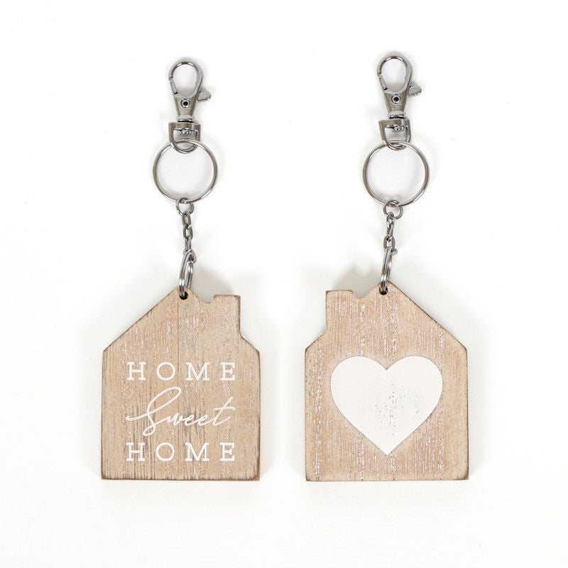 2x3x.25 rvs wood keychain (HOME) ntrl/wh — supplier image