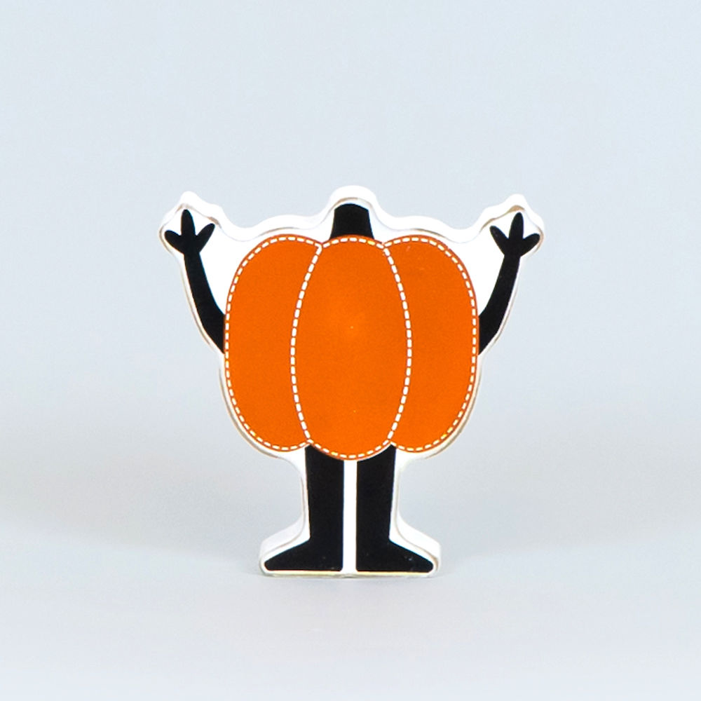 5" Reversible Wood Cutout - Pumpkin Man | Multicolor
