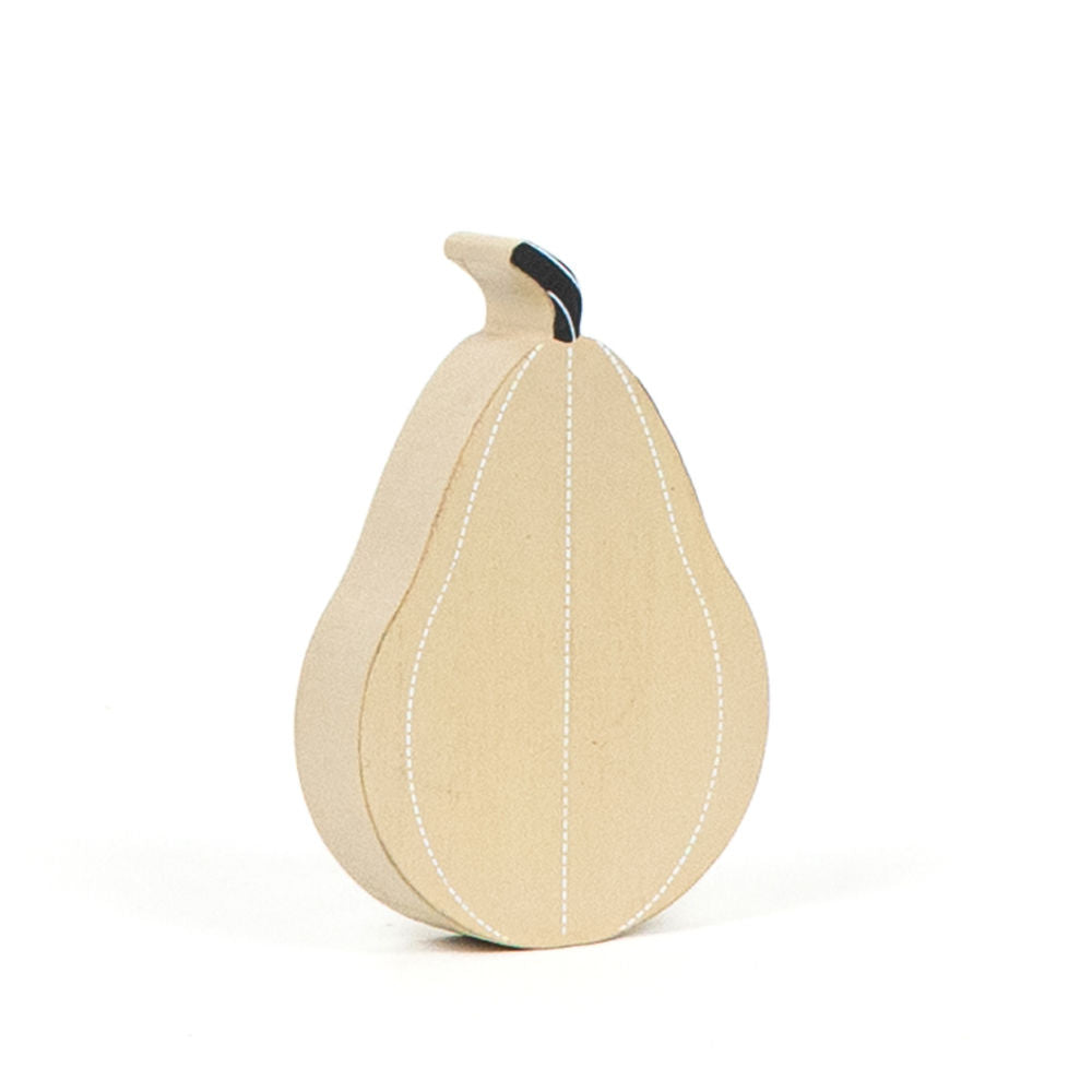 6" Reversible Wood Cutout - Pumpkin | Brown and Black | Sweet and Spooky