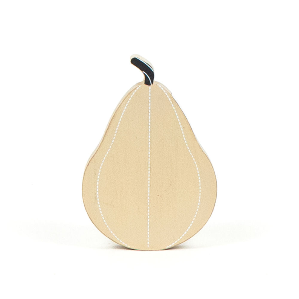 6" Reversible Wood Cutout - Pumpkin | Brown and Black | Sweet and Spooky