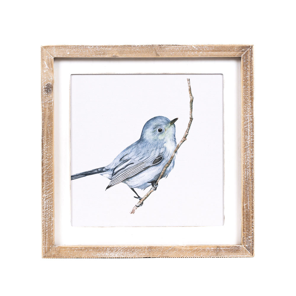 13" Reversible Wood Frame Sign - Horse/Bird | Multicolor