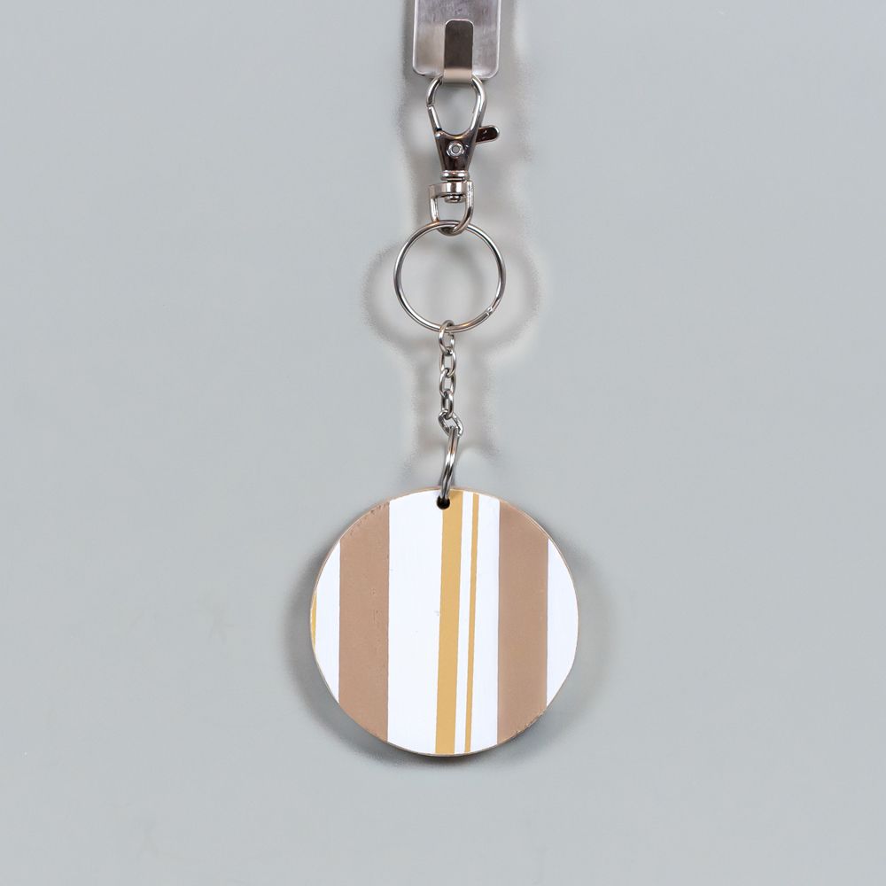 3" Reversible Wood Keychain - Dad