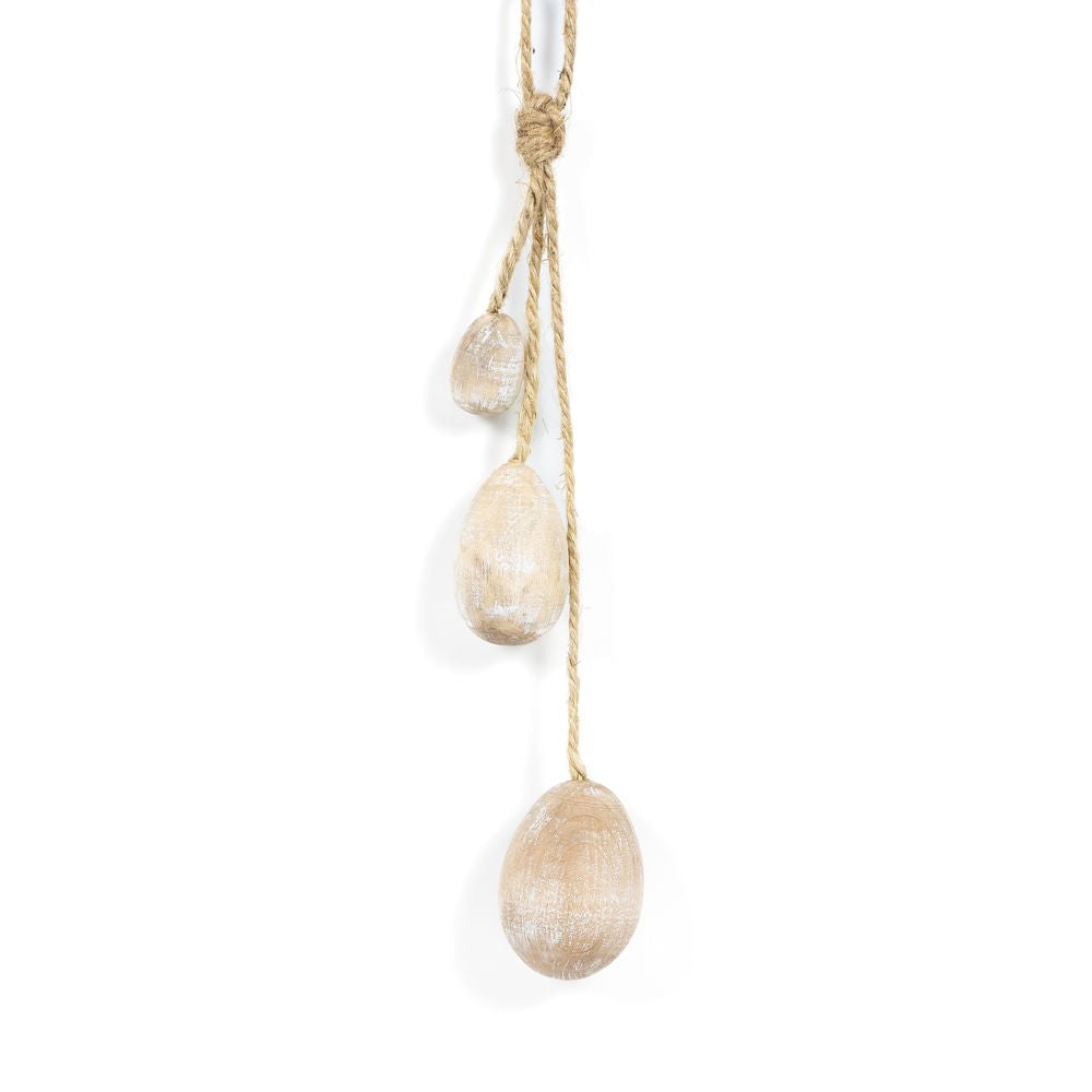 2x10x1.5 wood dangles (EGG) ntrl — supplier image