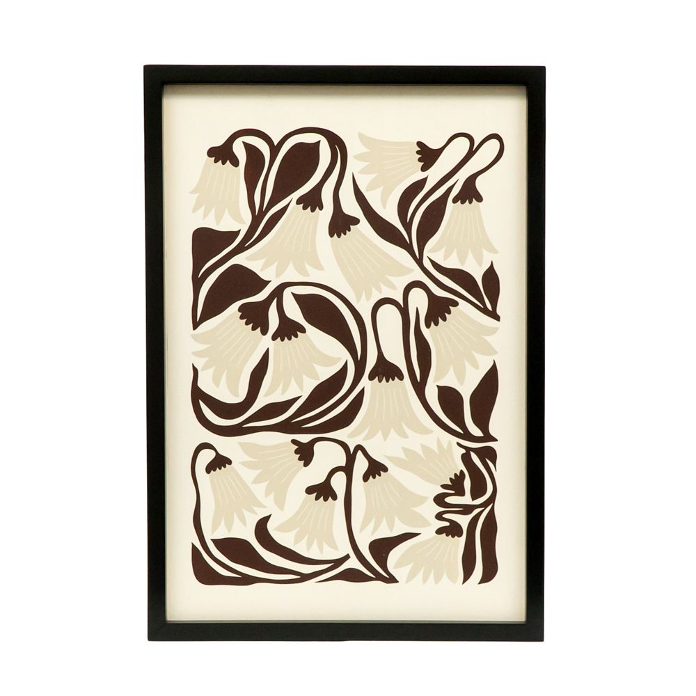17" x 24" Reversible Wood Frame Sign - Floral | Multicolor
