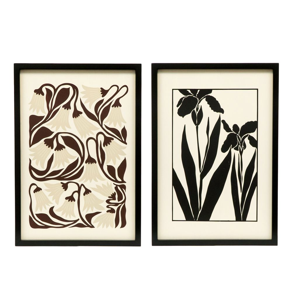 17x24x1.5 rvs wood frame sign (FLORAL)