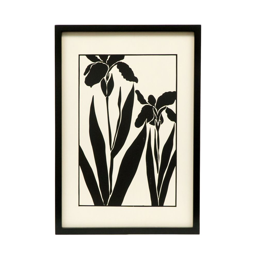 17" x 24" Reversible Wood Frame Sign - Floral | Multicolor