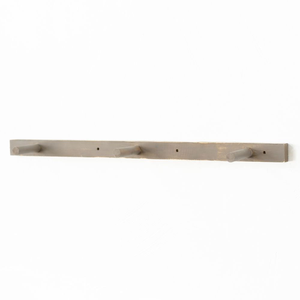 35" Wood Floating Shelf - Brown