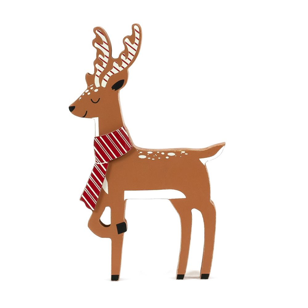 4x7x1 chunky wood shape (REINDEER)