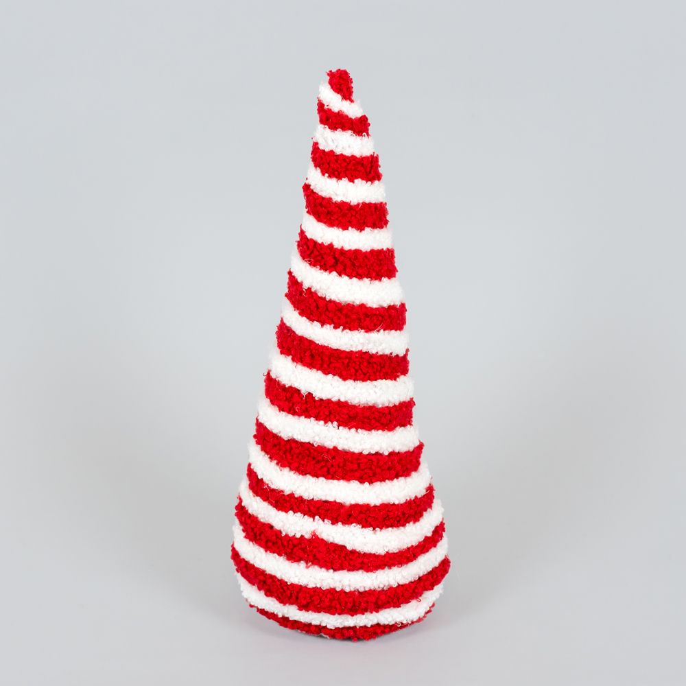 12" Yarn Tree - Red and White