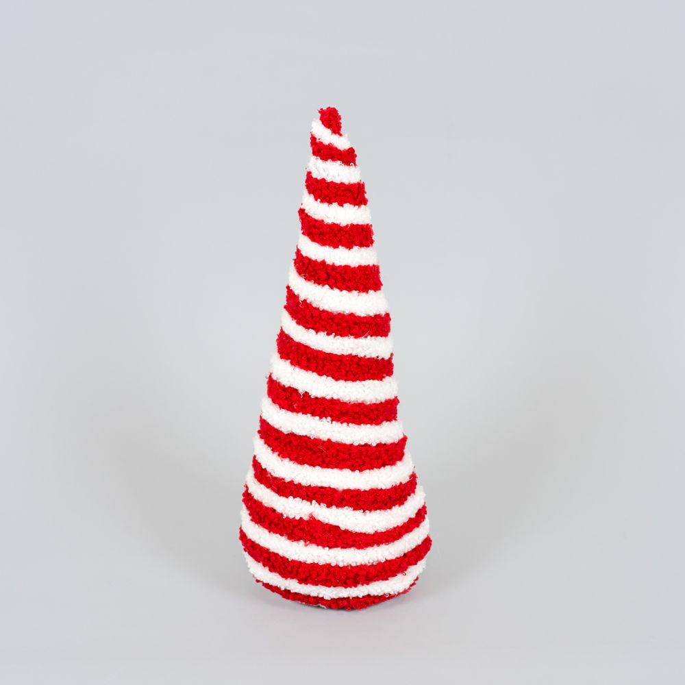 12" Yarn Tree - Red and White