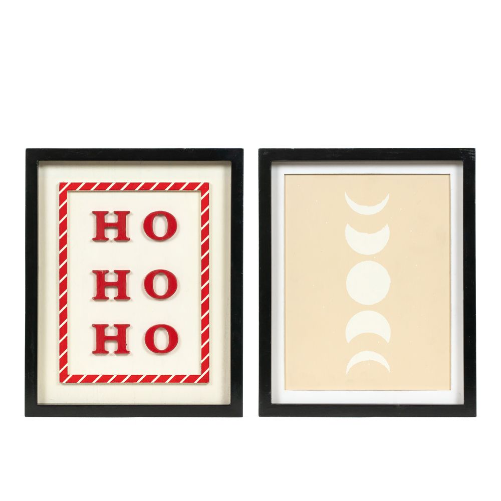 10x13x1.5 rvs wood frame sign (HO/MOON)