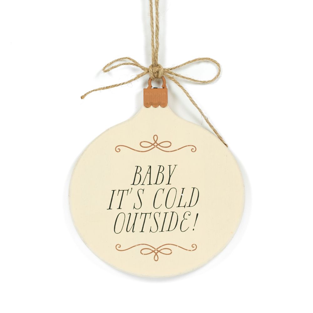 6x7x.5 wood hanging plaque (BABY)