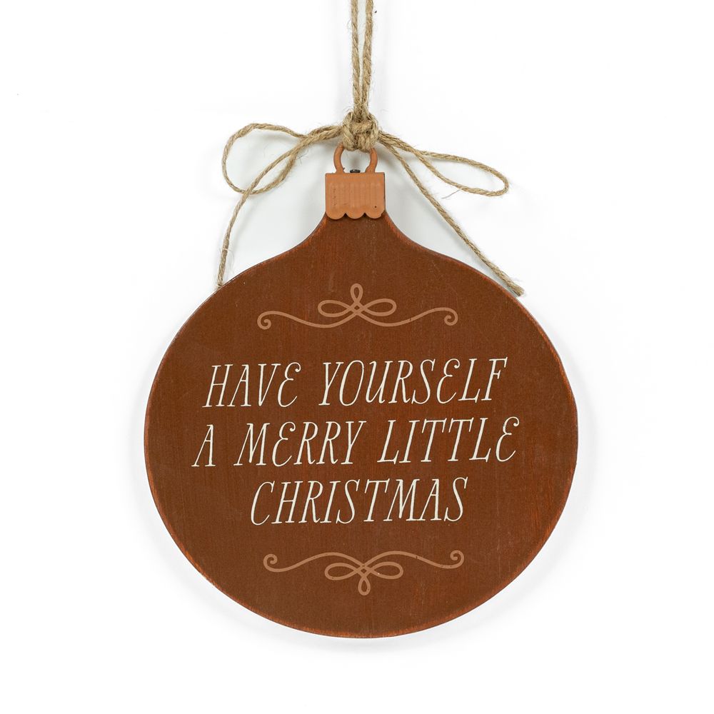 6x7x.5 wood hanging plaque (CHRISTMAS)