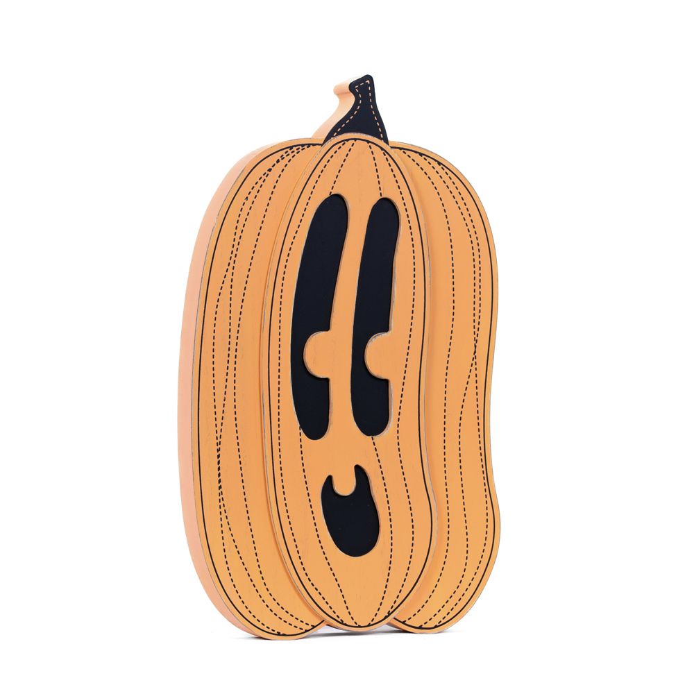 13" Chunky Wood Shape - Jack-O'-Lantern